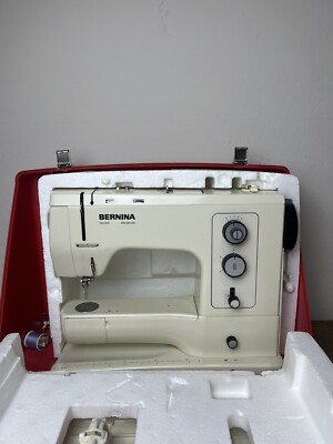 Bernina Record 830 Electronic Sewing Machine w Case, Pedal & Table | eBay