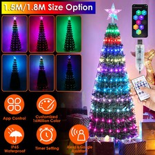 Artificial Christmas Tree LED Lights Indoor Outdoor Holiday Lighting Decoration