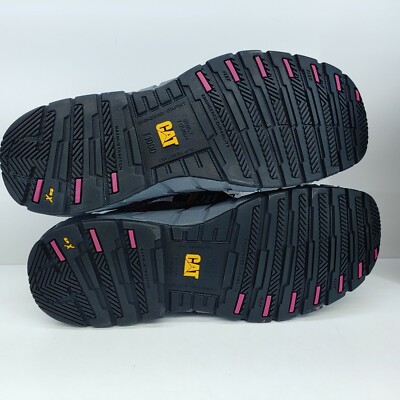 Cat Caterpillar Switch Steel Toe Oxford Women Size 9.5 W Black