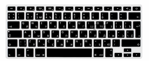 TPU Russian for Macbook Pro 14 16 Air 13 M2 M1 2021 2022 EU US Russian Keyboard - Photo 10/32