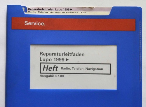 VW Lupo, Radio, Telefon, Navigation, Reparaturleitfaden
