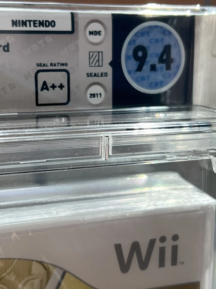 WATA GRADED 9.4 A++ THE LEGEND OF ZELDA SKYWARD SWORD NINTENDO Wii VIDEO GAME - Image 2 of 4