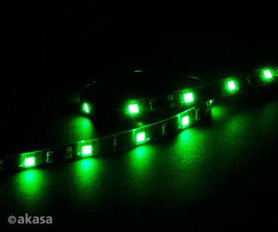 Akasa AK-LD05-50GN Vegas M Magnetische LED Lichtleiste Grün 50cm