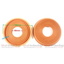 2pcs Spider 186-66mm 14.5mm Height For Woofer Loudspeaker