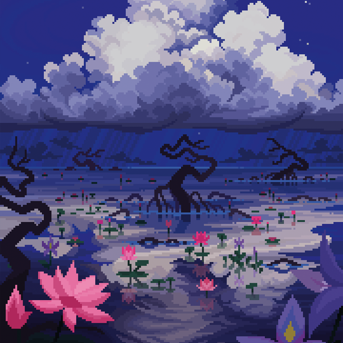 MTG 【Foil】PixelLands_v02.jpg１箱 Magic the Gathering MTG Secret Lair PixelLands_v02.jpg (Foil