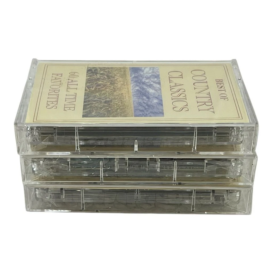 Best Of Country Classics 60 All Time Favorite 3 Volume Set Cassette Tapes Sealed - Image 4 of 4