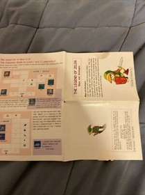 Legend of Zelda solo mapa NES Nintendo