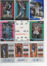 NEW Oklahoma City Thunder  U-PICK Serial #d JERSEY AUTO Rookies  SHAI DURANT OKC