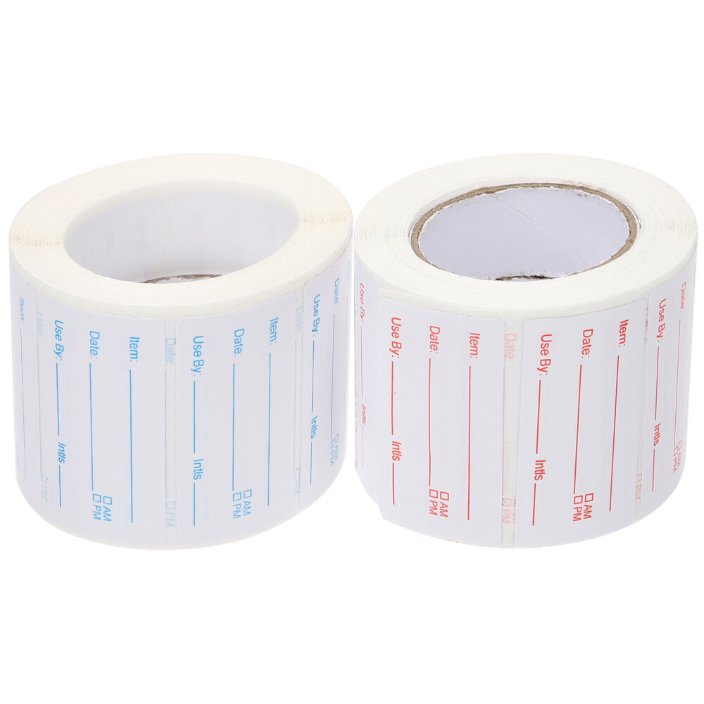 2 Rolls Bottle Labels Stickers Food Labels Stickers Freezer Labels eBay