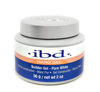 IBD UV Builder Nail Gel PURE WHITE 2oz/56g Long Lasting Strong & Hard Gel 72148