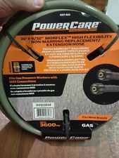 Powercare Pressure Washer Hoses 30'L Replacement/Extension Hose For 3600-Psi