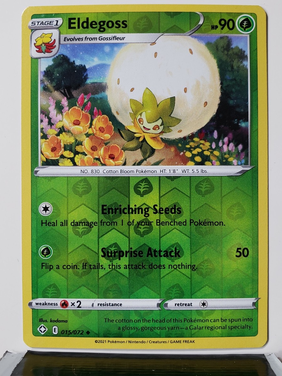 eldegoss pokemon card Eldegoss V - SWSH02: Rebel Clash [ULTRA RARE]