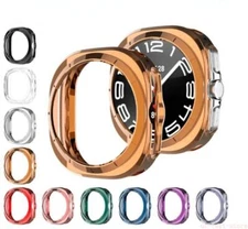 TPU Soft Screen Protector Bumper Case Cover For Samsung Galaxy Watch 7 Ultra 47m