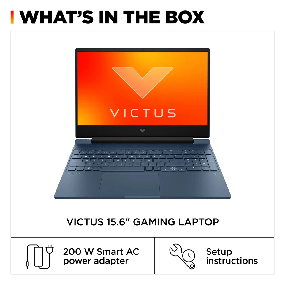 🔥 HP Victus 15.6 Intel i5-12450H/8G/512GB SSD/GeForceRTX3050 Gaming 15-FA0033DX - Image 3 of 4
