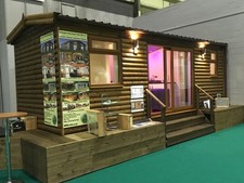 EX DEMO 1 Bed Loxley Cabin 6.3m x 2.6m (1 Bedroom + lounge area & Shower room)