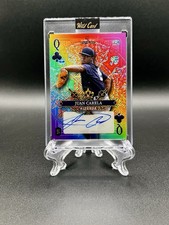 2024 Wild Card Five Draw Juan Carela Auto Rainbow Mojo 1/1 Chicago White Sox