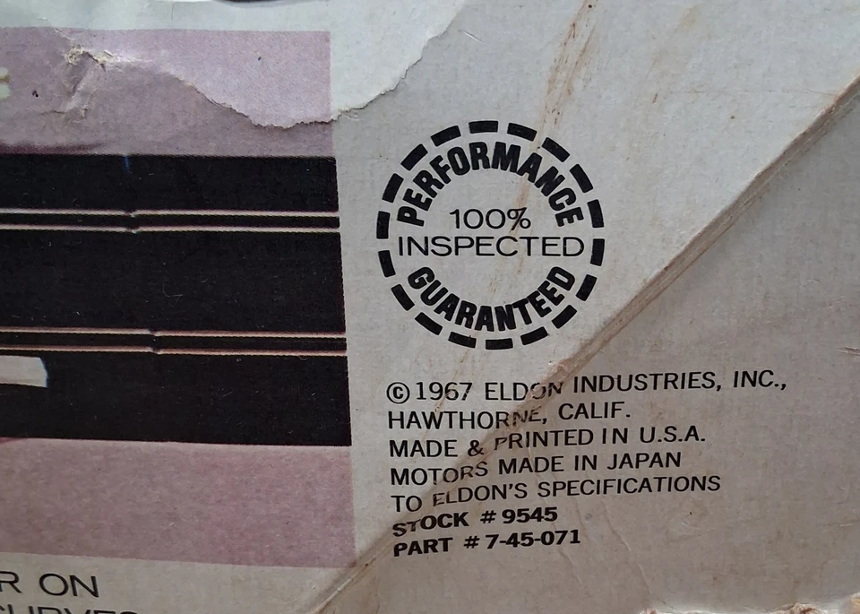 Eldon Power Pack "8" Road Race Set SIN COCHES Foto 3 de 3