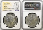 2021 PCGS MS69 Peace Dollar 100th Anniversary