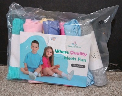 RESTINA Girls Underwear 2-3 years old multi-color7 pieces per bag