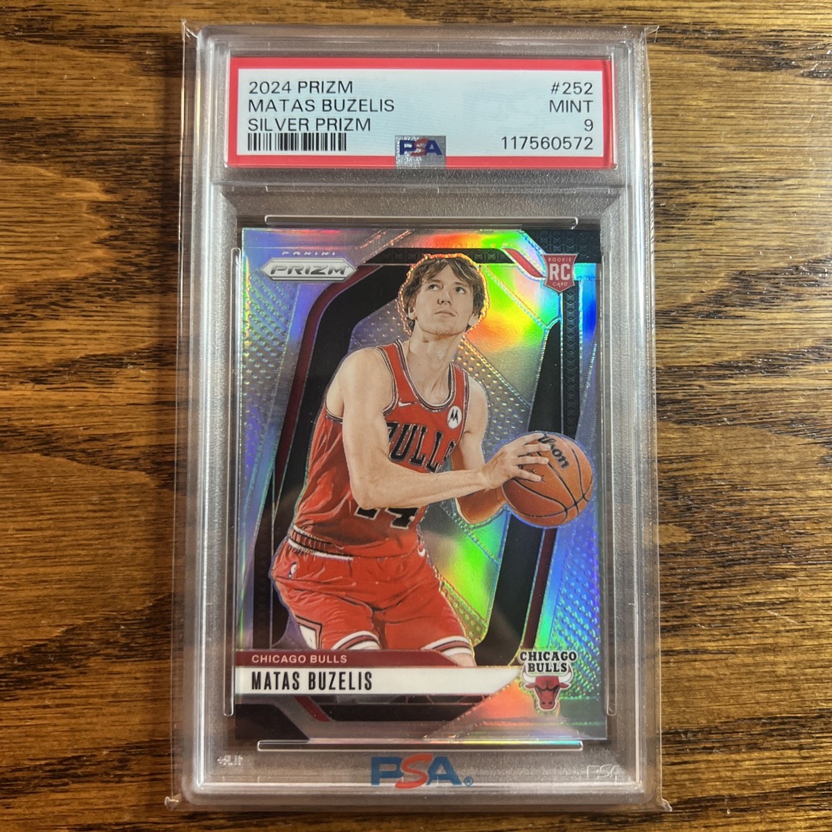 2024-25 Panini Prizm - Matas Buzelis #252 Silver Prizm (RC