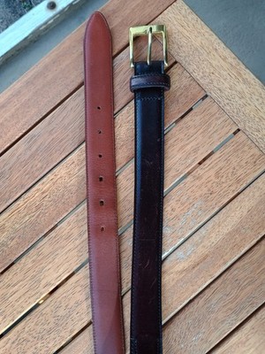 Brooks Brothers Shell Cordovan Belt Size 40 (Burgundy) | eBay