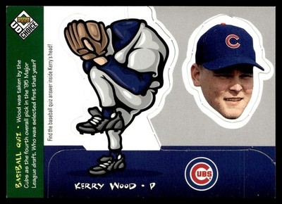 1999 UD Choice Mini Bobbing Head Kerry Wood Chicago Cubs #7