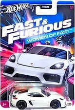 1/64 Porsche 718 Cayman GT4 Hot Wheels Fast & Furious Woman of Fast