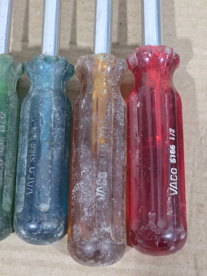 JUEGO DE DESTORNILLADORES DE TUERCAS VACO TOOLS 7 PIEZAS Múltiples Ver Fotos  Foto 2 de 4