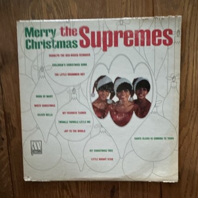 The Supremes Merry Christmas The Supremes Vinyl LP Motown MT 638 1965 12''