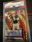 2025 Panini Mosaic Football Choice Fusion Red and Yellow Tyler Shough #312