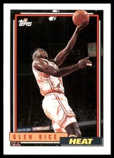 Glen Rice 1992-93 Topps #77 Miami Heat NBA READ FREE SHIPPING AutographDen