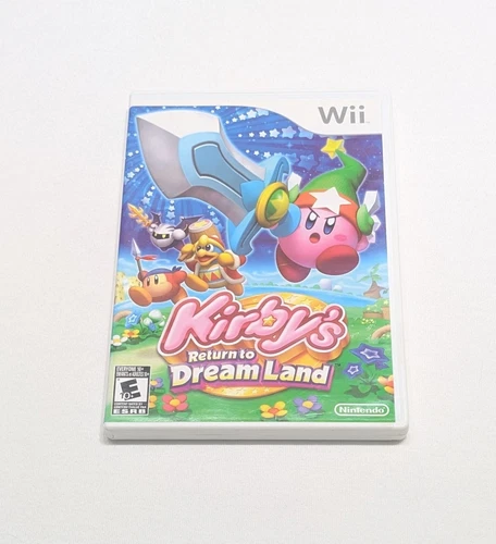 Kirby's Return to Dream Land (Nintendo Wii, 2011) CIB, Mint Disc!