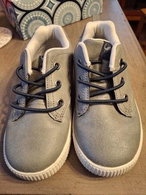 Carter's grey Casual Slip On Sneaker Boys Shoe Size 11 Child Easy On/Off
