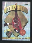 1995-96 Topps Active Leader ScoringP ower Boosters #1 Michael Jordan HOF