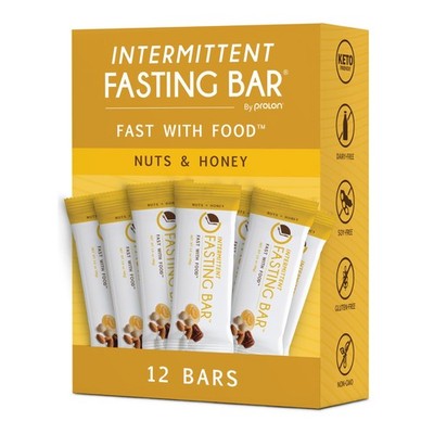 Prolon Fasting Bars | 6g Protein, 8g Fiber | KetoFriendly, GlutenFree, DairyF...