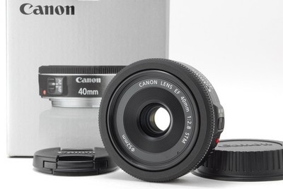 [Near MINT w/Box] Canon EF 40mm F/2.8 STM Pancake AF Prime Lens From JAPAN