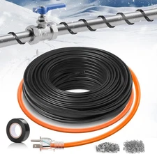 3FT（3FT-200FT） Pipe Heating Cable for Pipe Freeze Protection, Heat Cable for