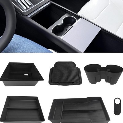 Zubehör für Tesla Model Y 2025 Juniper 6-tlg Organizer Set Aufbewahrungsboxen