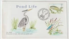 10/7/2001 UK GB FDC - Pondlife - Grey Heron - Sutton Coldfield Special Postmark