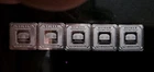 Lot of 5 × 1 Gram Pure .999 Silver Geiger Bars