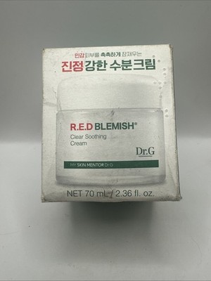 Dr.G RED Blemish Clear Soothing Cream 70ml | Exp 08/27 Sealed FREE SHIPPING!