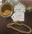 ANTIQUE ELGIN POCKET WATCH 1913* FULL HUNTER+ALBERT CHAIN WORKING ORDER,*LOVELY*