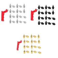 20 Pieces Track Shoe Spikes for Short Distance Running Competition Training
