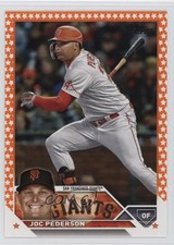 2023 Topps Complete Set Fanatics Exclusive Orange Star /99 Joc Pederson #508 0c4