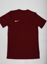 NIKE T-Shirt, Trikot, Fussball-, Trainings-Shirt, - WEINROT - Gr. L - NEU -