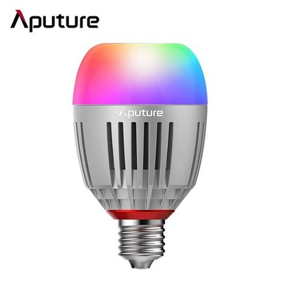 Aputure Accent B7C RGB Smart LED Light Bulbs Adjustable Studio Photography Light