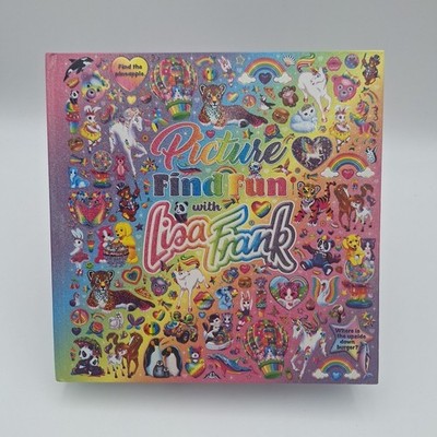 Lisa Frank Picture Find Fun Book Hard Back