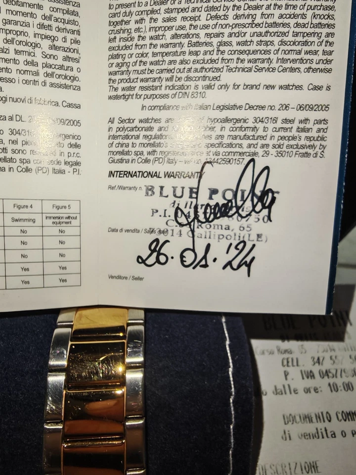 Maserati Sfida – Orologio Uomo Bicolore/Grigio Cronografo (R8873640014) - Immagine 4 di 4