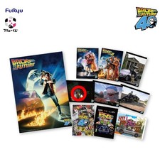 Furyu Ichiban Kuji Back to the Future G Prize Art Poster Used bb4