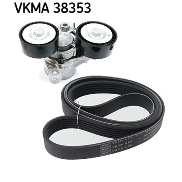 Keilrippenriemensatz SKF Vkma 38353 FüR BMW 3Er X1-image